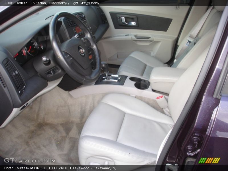Blackberry / Light Gray/Ebony 2006 Cadillac CTS Sedan