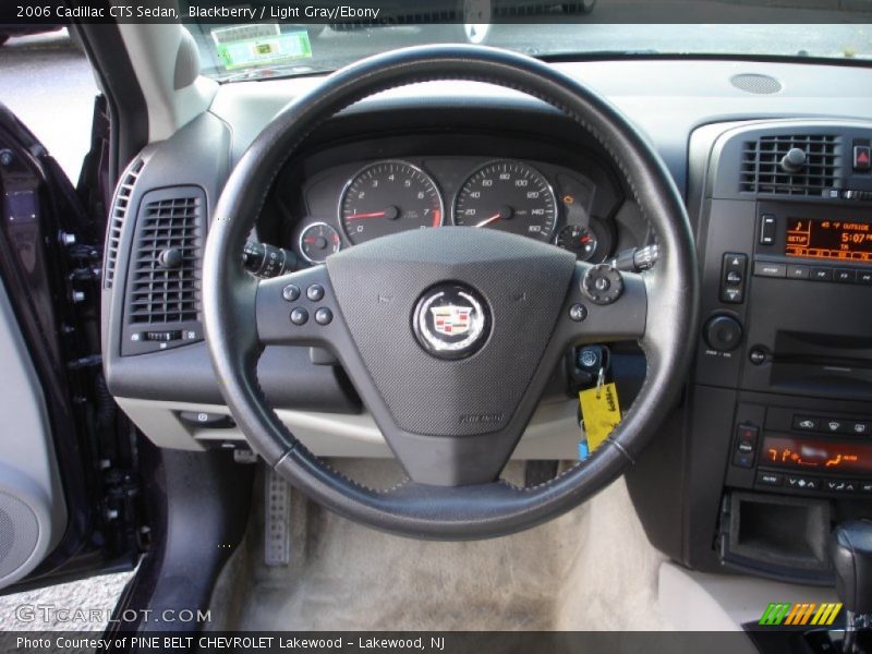 Blackberry / Light Gray/Ebony 2006 Cadillac CTS Sedan