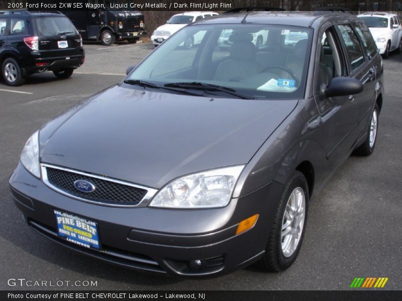 Liquid Grey Metallic / Dark Flint/Light Flint 2005 Ford Focus ZXW SES Wagon