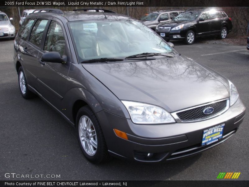 Liquid Grey Metallic / Dark Flint/Light Flint 2005 Ford Focus ZXW SES Wagon