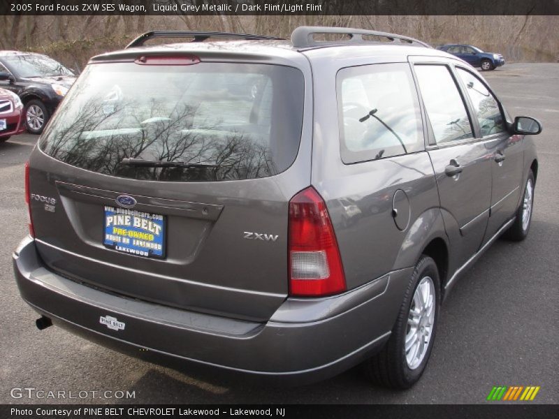 Liquid Grey Metallic / Dark Flint/Light Flint 2005 Ford Focus ZXW SES Wagon