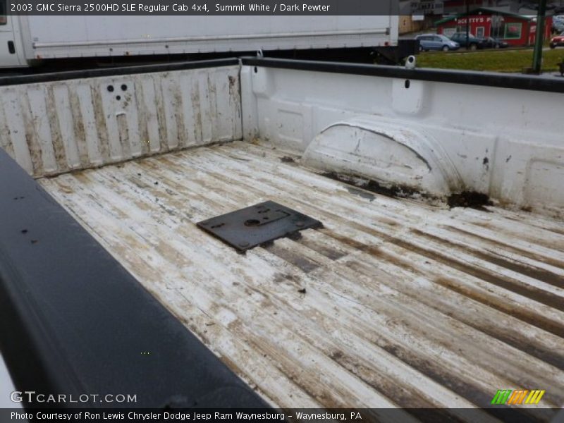 Summit White / Dark Pewter 2003 GMC Sierra 2500HD SLE Regular Cab 4x4