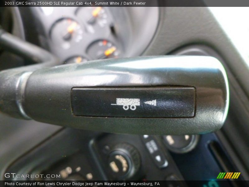 Summit White / Dark Pewter 2003 GMC Sierra 2500HD SLE Regular Cab 4x4