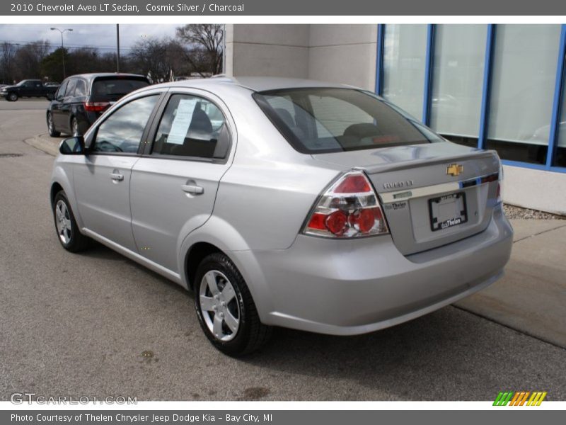 Cosmic Silver / Charcoal 2010 Chevrolet Aveo LT Sedan