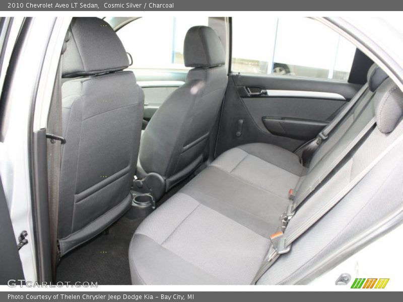 Cosmic Silver / Charcoal 2010 Chevrolet Aveo LT Sedan