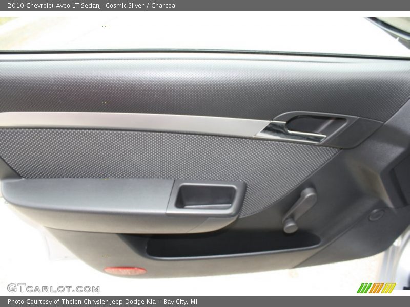 Cosmic Silver / Charcoal 2010 Chevrolet Aveo LT Sedan