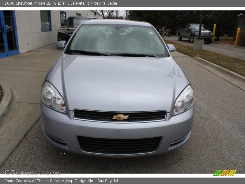 Glacier Blue Metallic / Neutral Beige 2006 Chevrolet Impala LS