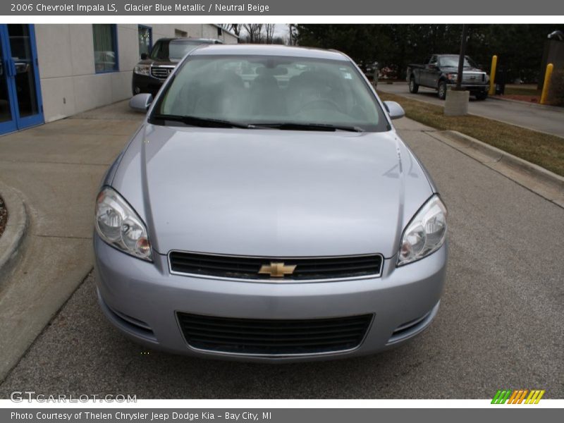 Glacier Blue Metallic / Neutral Beige 2006 Chevrolet Impala LS