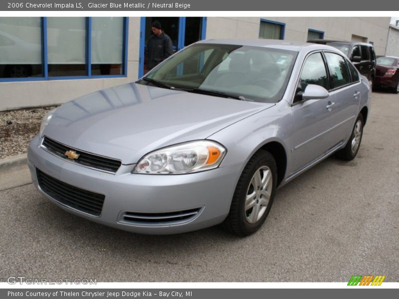 Front 3/4 View of 2006 Impala LS