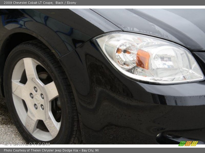 Black / Ebony 2009 Chevrolet Cobalt LT Coupe