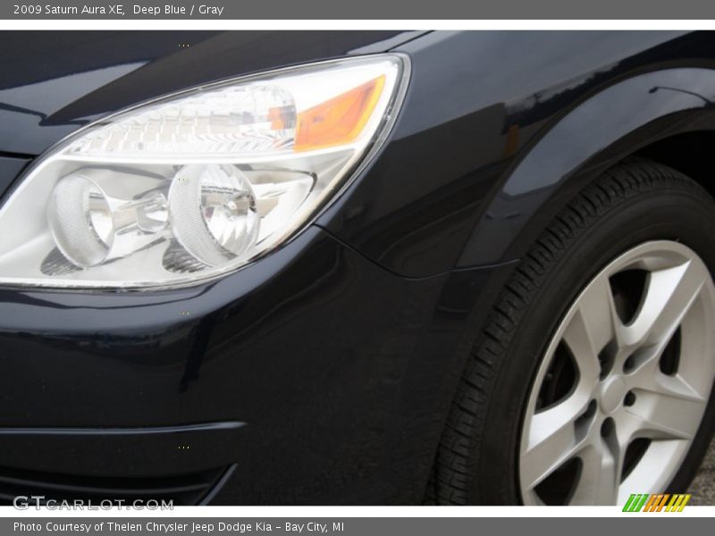 Deep Blue / Gray 2009 Saturn Aura XE