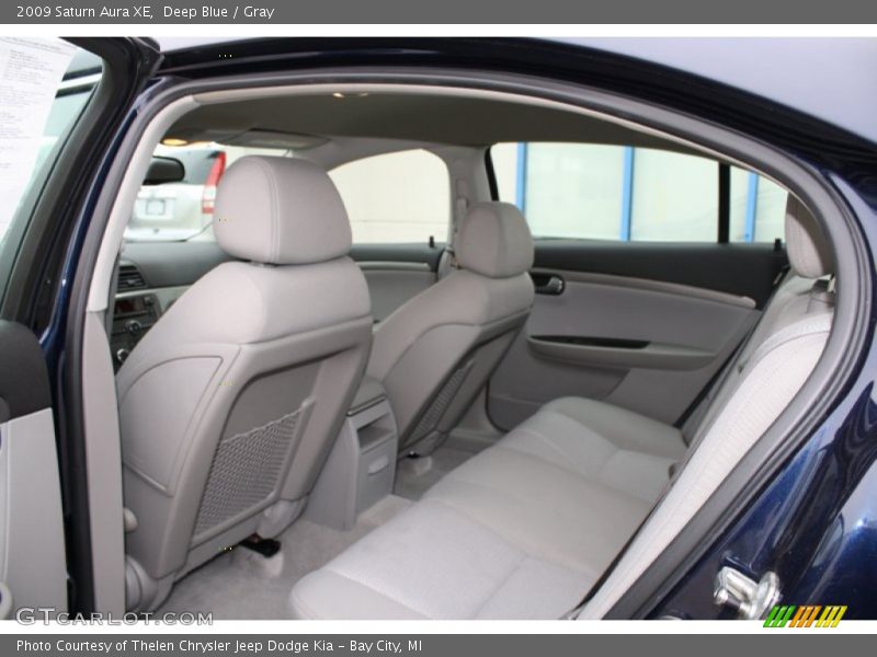 Deep Blue / Gray 2009 Saturn Aura XE