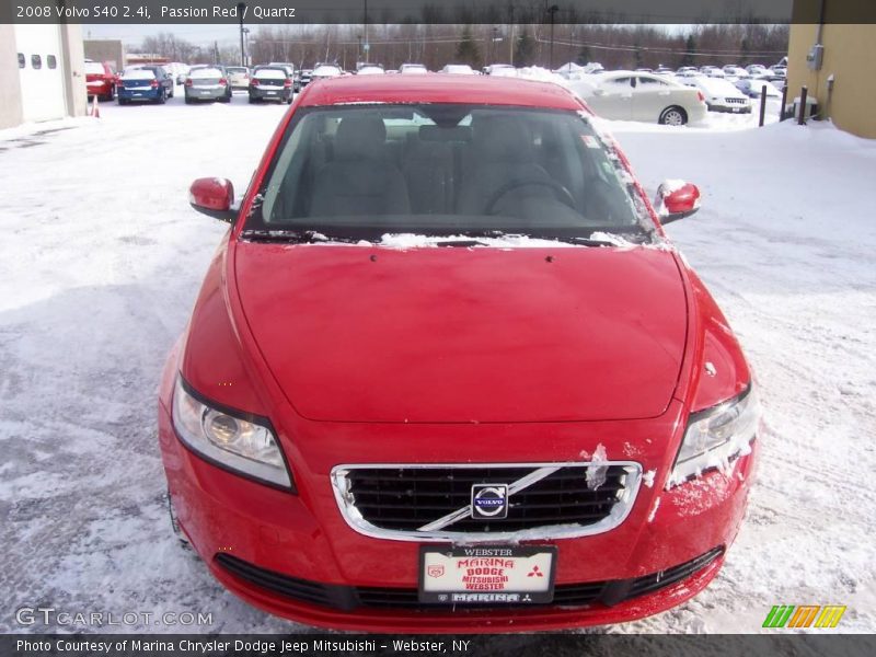 Passion Red / Quartz 2008 Volvo S40 2.4i