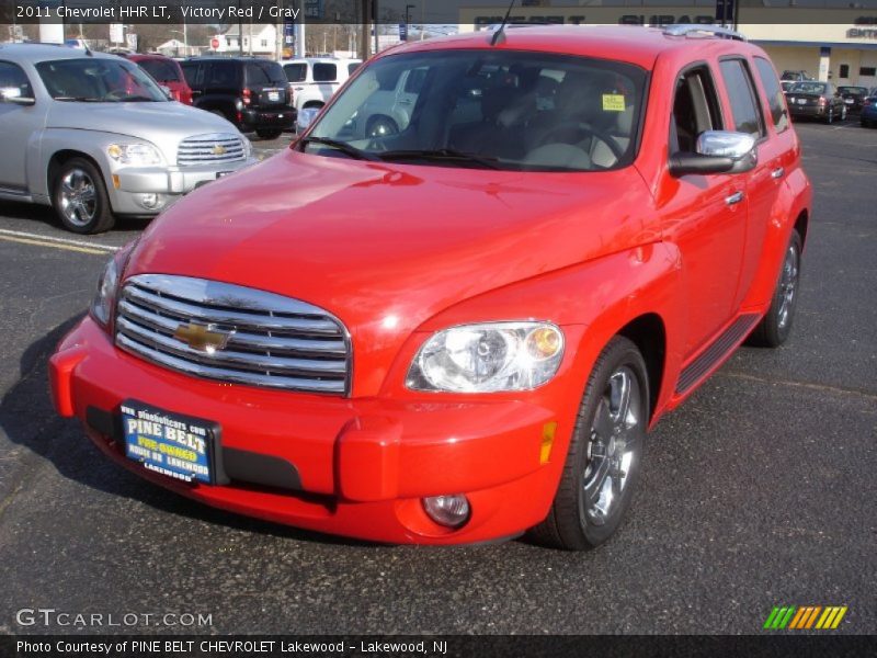 Victory Red / Gray 2011 Chevrolet HHR LT