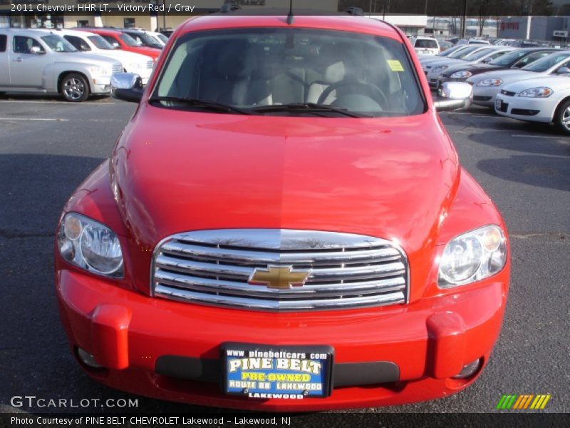 Victory Red / Gray 2011 Chevrolet HHR LT