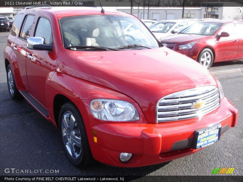 Victory Red / Gray 2011 Chevrolet HHR LT