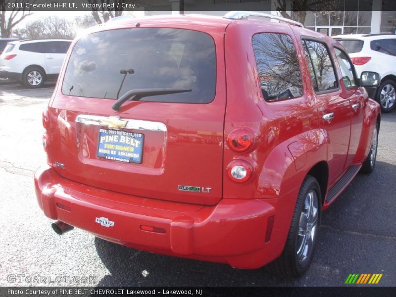Victory Red / Gray 2011 Chevrolet HHR LT