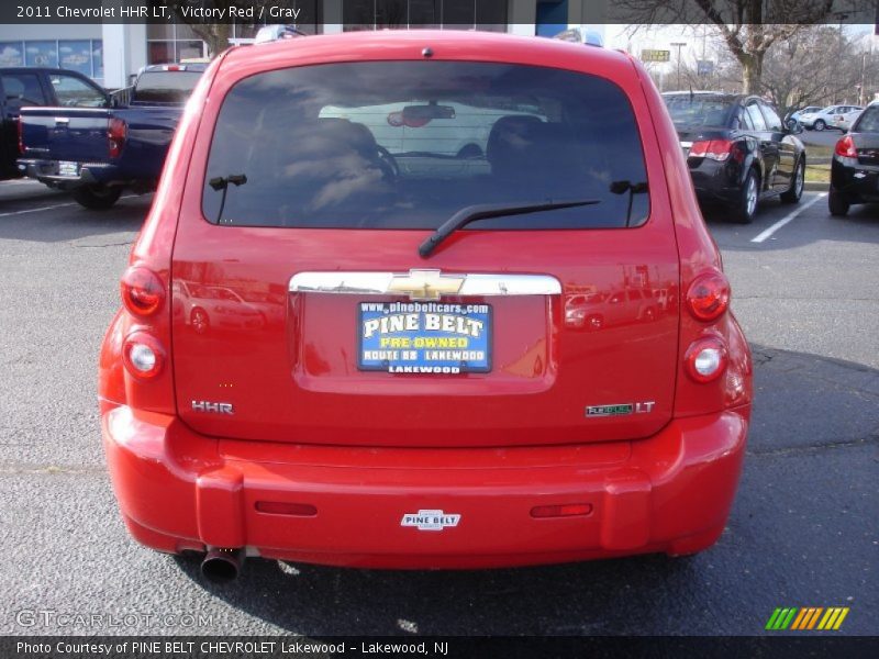 Victory Red / Gray 2011 Chevrolet HHR LT