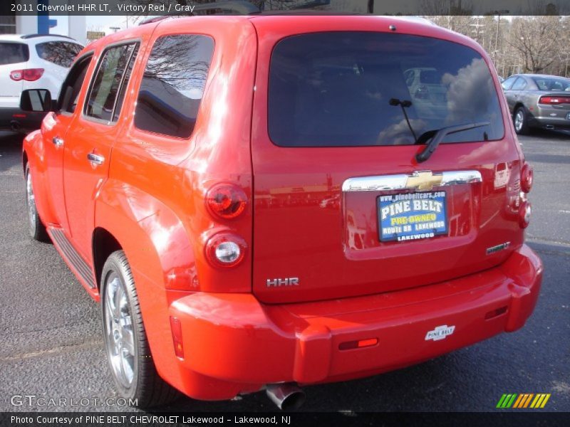 Victory Red / Gray 2011 Chevrolet HHR LT