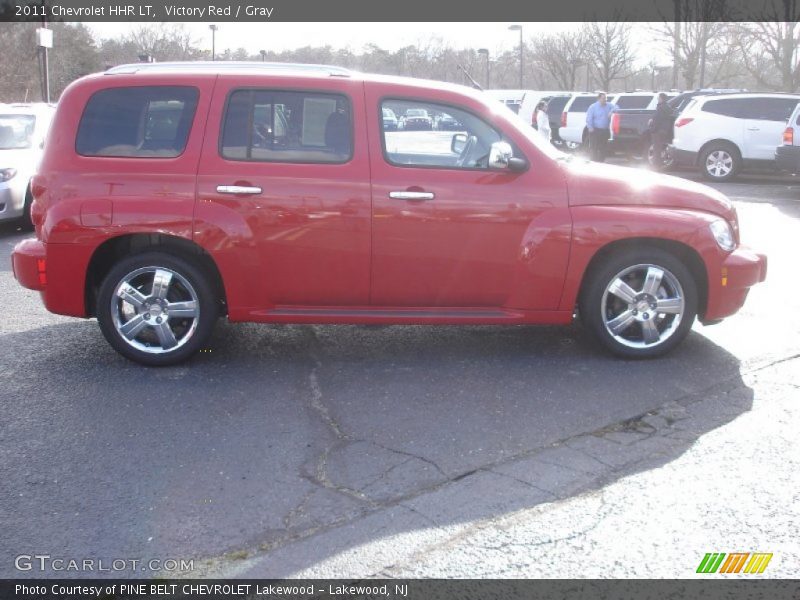 Victory Red / Gray 2011 Chevrolet HHR LT
