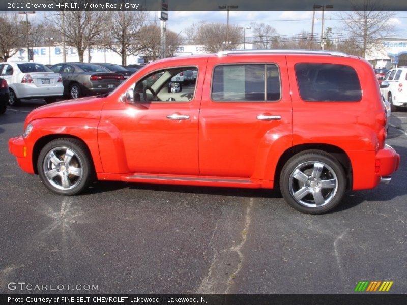 Victory Red / Gray 2011 Chevrolet HHR LT