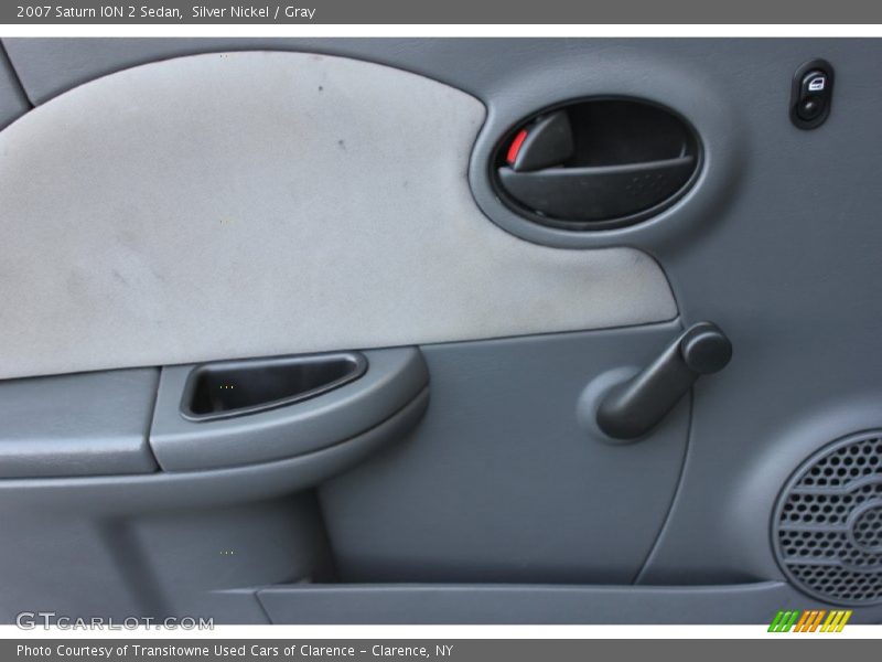 Silver Nickel / Gray 2007 Saturn ION 2 Sedan