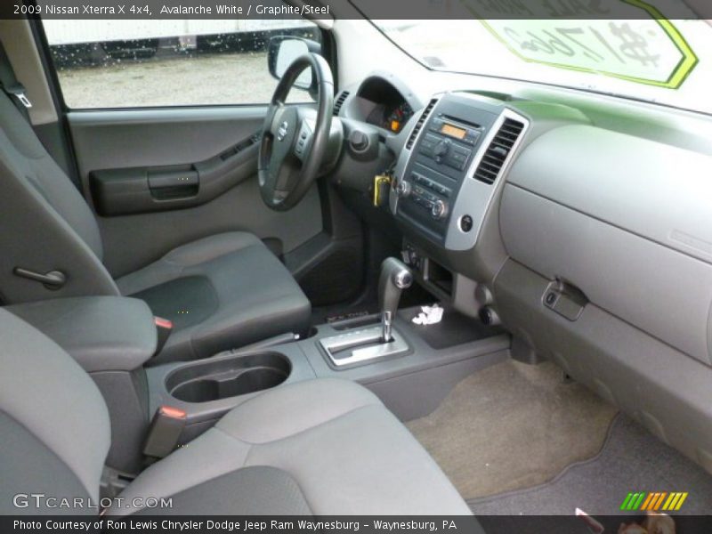 Avalanche White / Graphite/Steel 2009 Nissan Xterra X 4x4