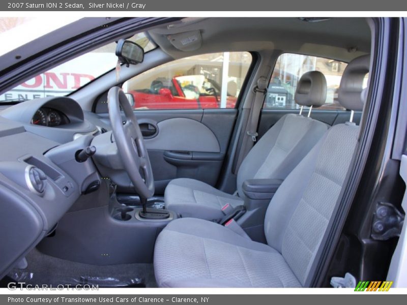 Silver Nickel / Gray 2007 Saturn ION 2 Sedan