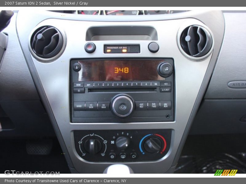 Silver Nickel / Gray 2007 Saturn ION 2 Sedan