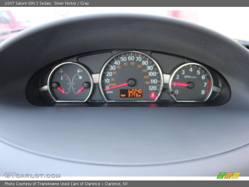 Silver Nickel / Gray 2007 Saturn ION 2 Sedan