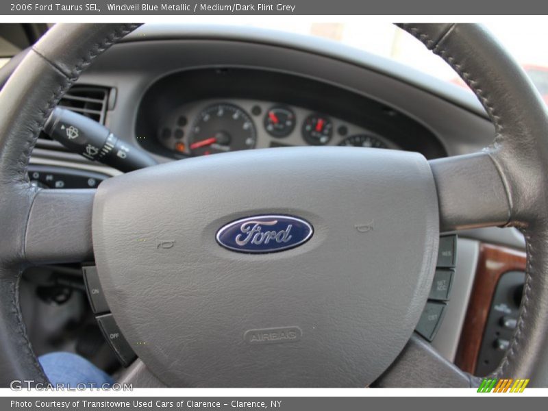 Windveil Blue Metallic / Medium/Dark Flint Grey 2006 Ford Taurus SEL