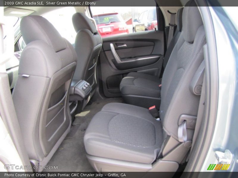 Silver Green Metallic / Ebony 2009 GMC Acadia SLE