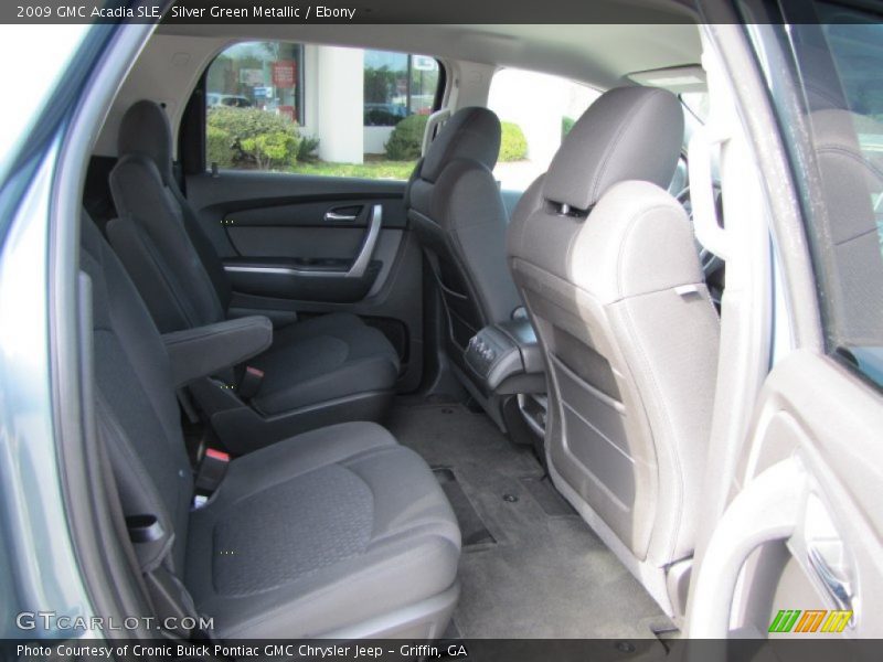 Silver Green Metallic / Ebony 2009 GMC Acadia SLE