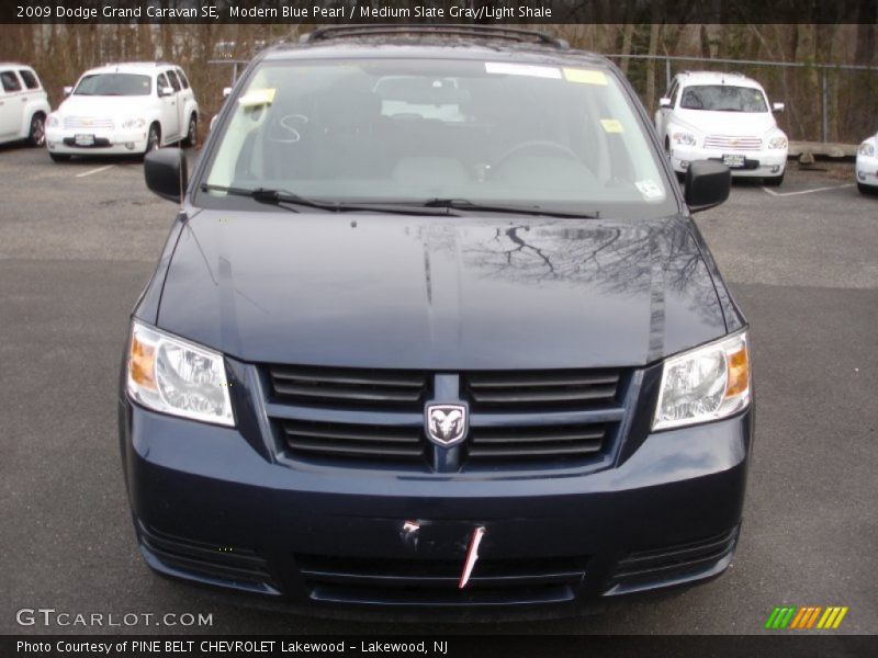 Modern Blue Pearl / Medium Slate Gray/Light Shale 2009 Dodge Grand Caravan SE