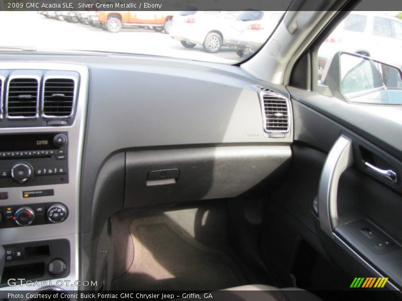 Silver Green Metallic / Ebony 2009 GMC Acadia SLE