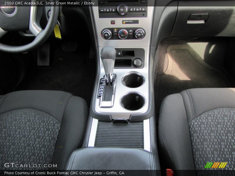 Silver Green Metallic / Ebony 2009 GMC Acadia SLE