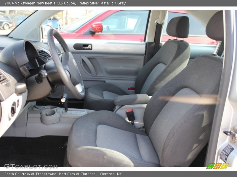 Reflex Silver Metallic / Gray 2004 Volkswagen New Beetle GLS Coupe