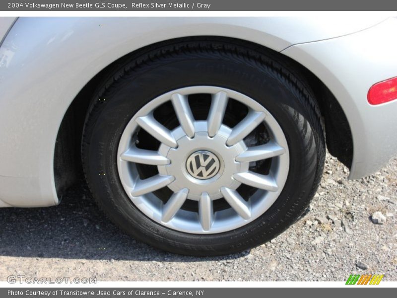 Reflex Silver Metallic / Gray 2004 Volkswagen New Beetle GLS Coupe
