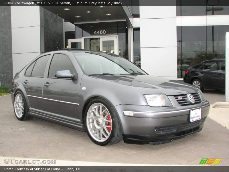 Platinum Grey Metallic / Black 2004 Volkswagen Jetta GLS 1.8T Sedan