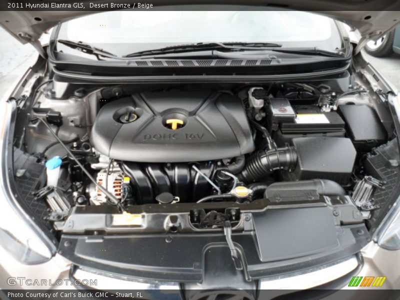 Desert Bronze / Beige 2011 Hyundai Elantra GLS