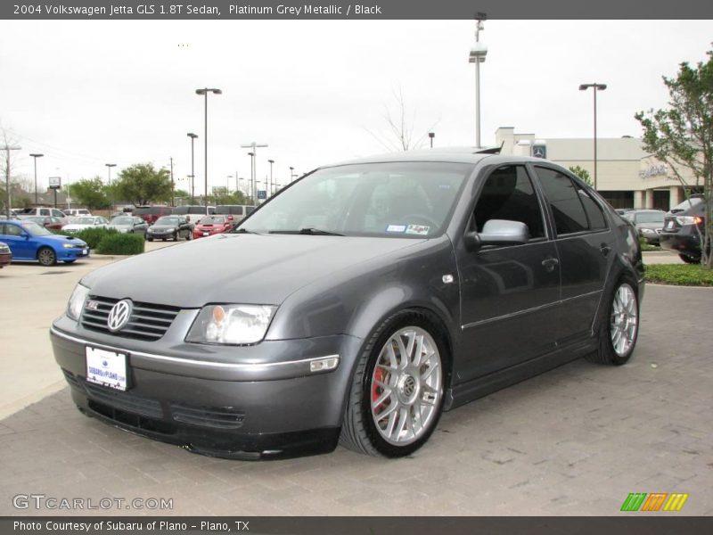 Platinum Grey Metallic / Black 2004 Volkswagen Jetta GLS 1.8T Sedan