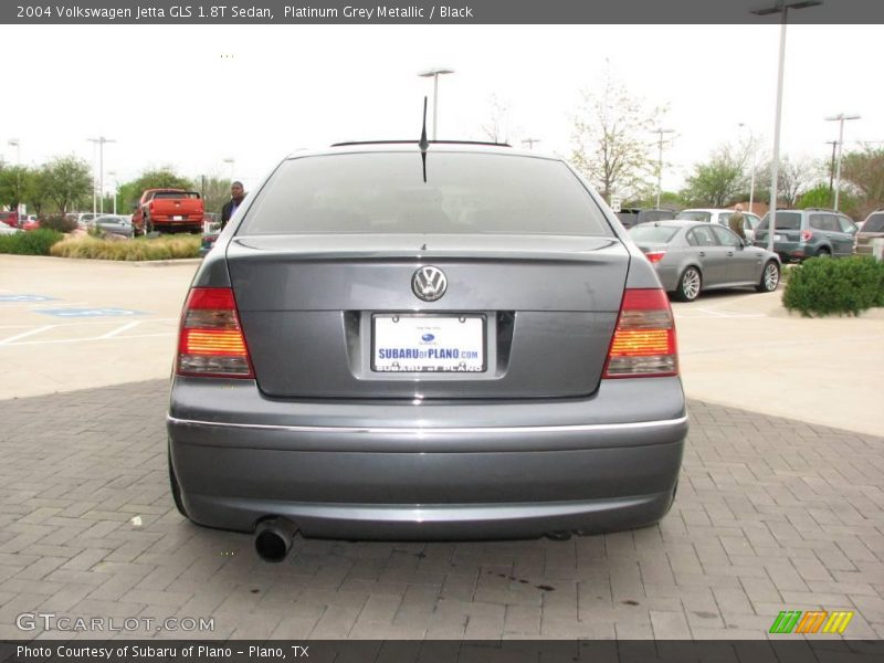 Platinum Grey Metallic / Black 2004 Volkswagen Jetta GLS 1.8T Sedan