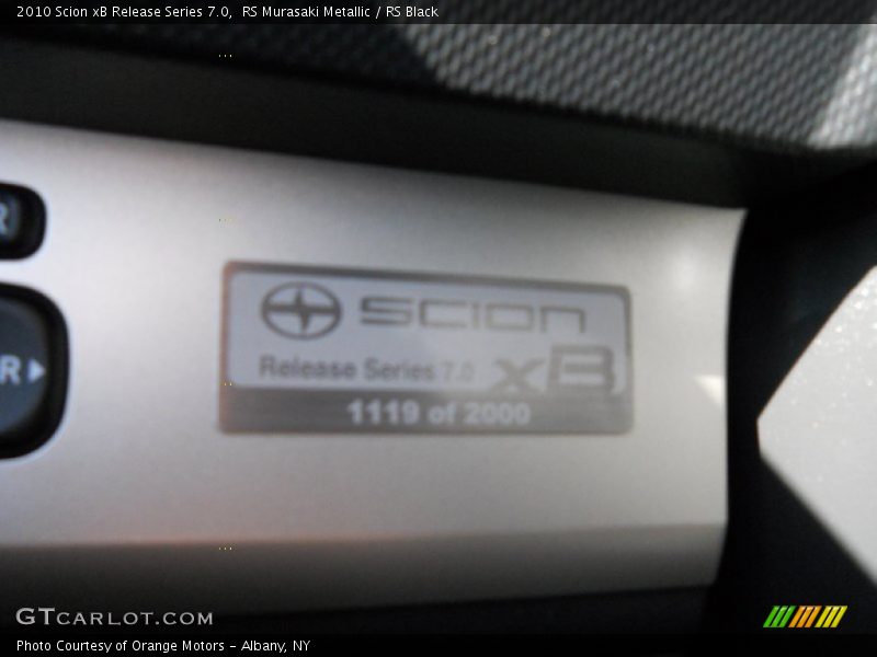 RS Murasaki Metallic / RS Black 2010 Scion xB Release Series 7.0