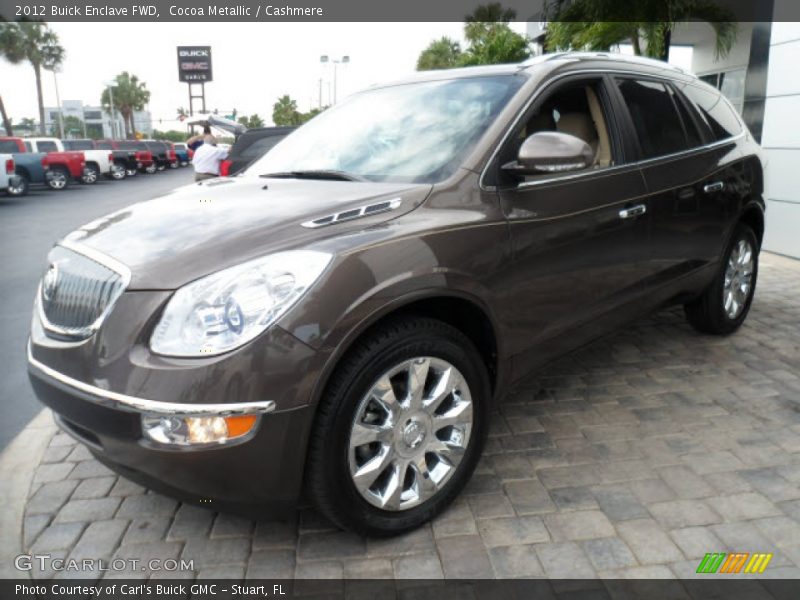 Cocoa Metallic / Cashmere 2012 Buick Enclave FWD
