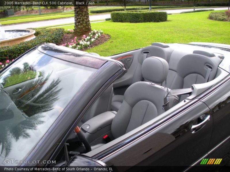 Black / Ash 2006 Mercedes-Benz CLK 500 Cabriolet