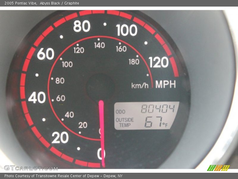 Abyss Black / Graphite 2005 Pontiac Vibe