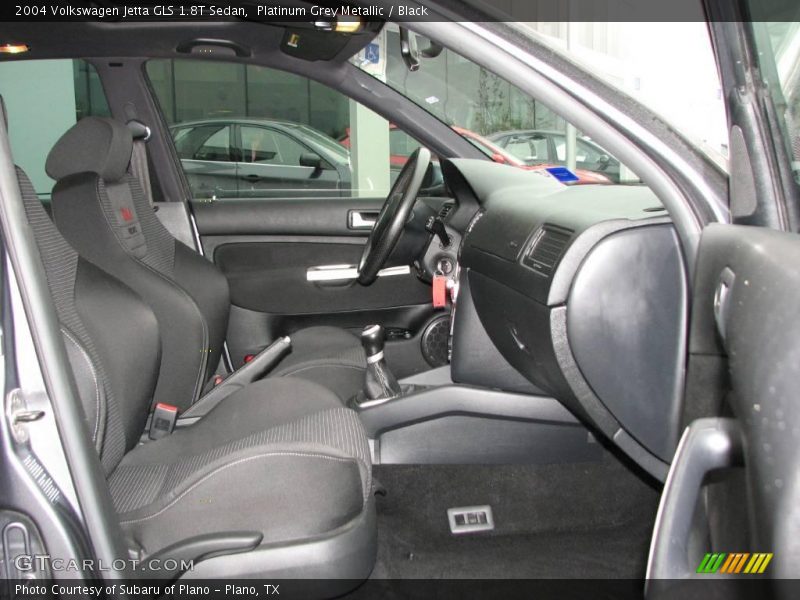 Platinum Grey Metallic / Black 2004 Volkswagen Jetta GLS 1.8T Sedan