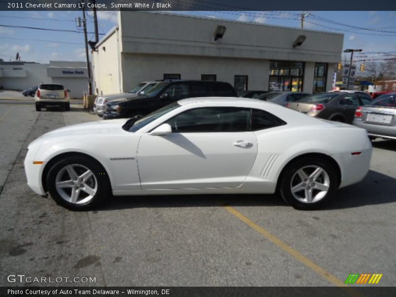 Summit White / Black 2011 Chevrolet Camaro LT Coupe