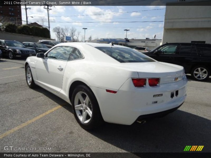 Summit White / Black 2011 Chevrolet Camaro LT Coupe