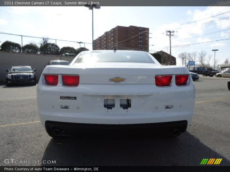 Summit White / Black 2011 Chevrolet Camaro LT Coupe